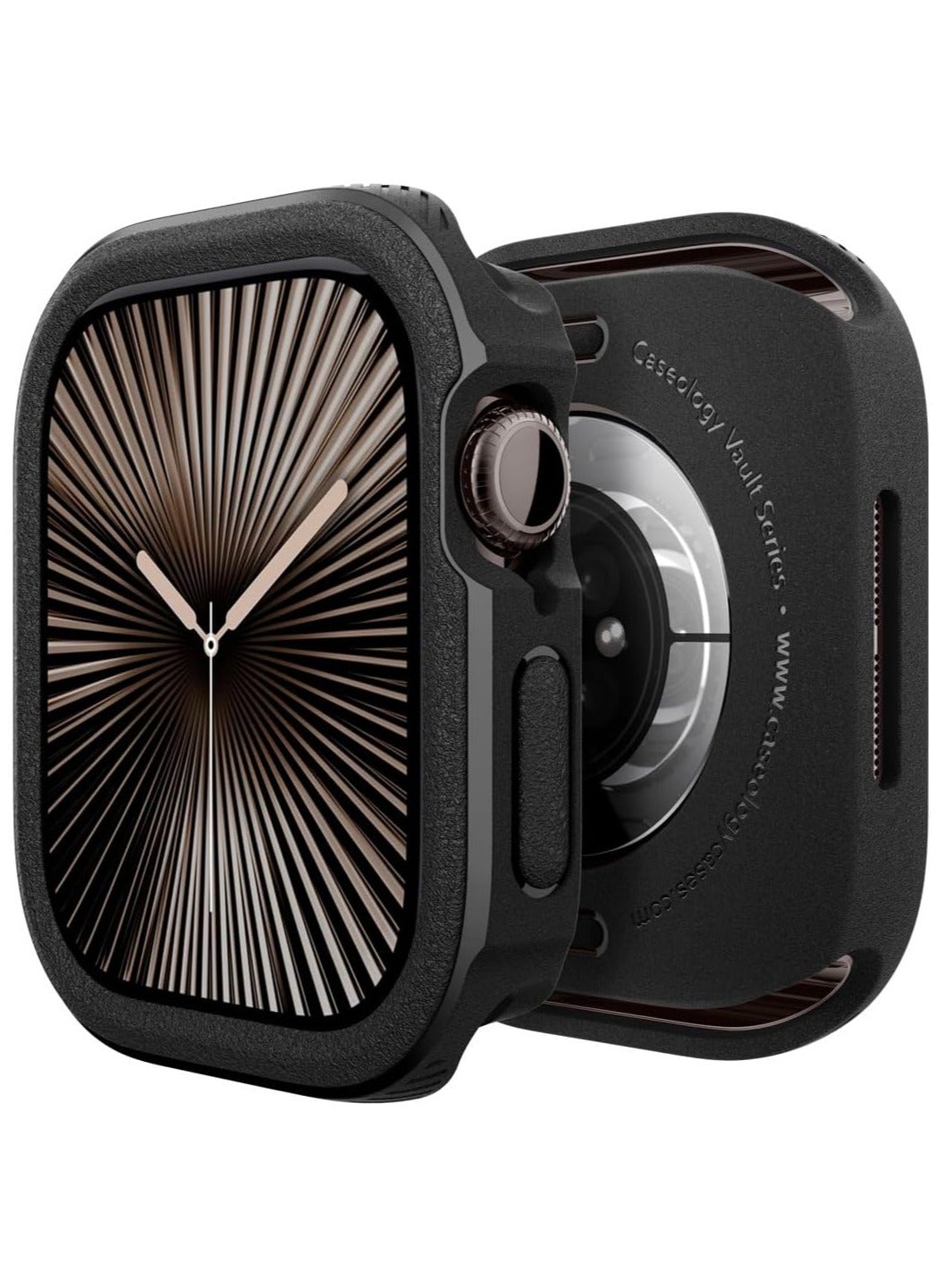 Caseology Vault for Apple Watch Series 11/10 (42mm) Case Cover (2024) - Matte Black